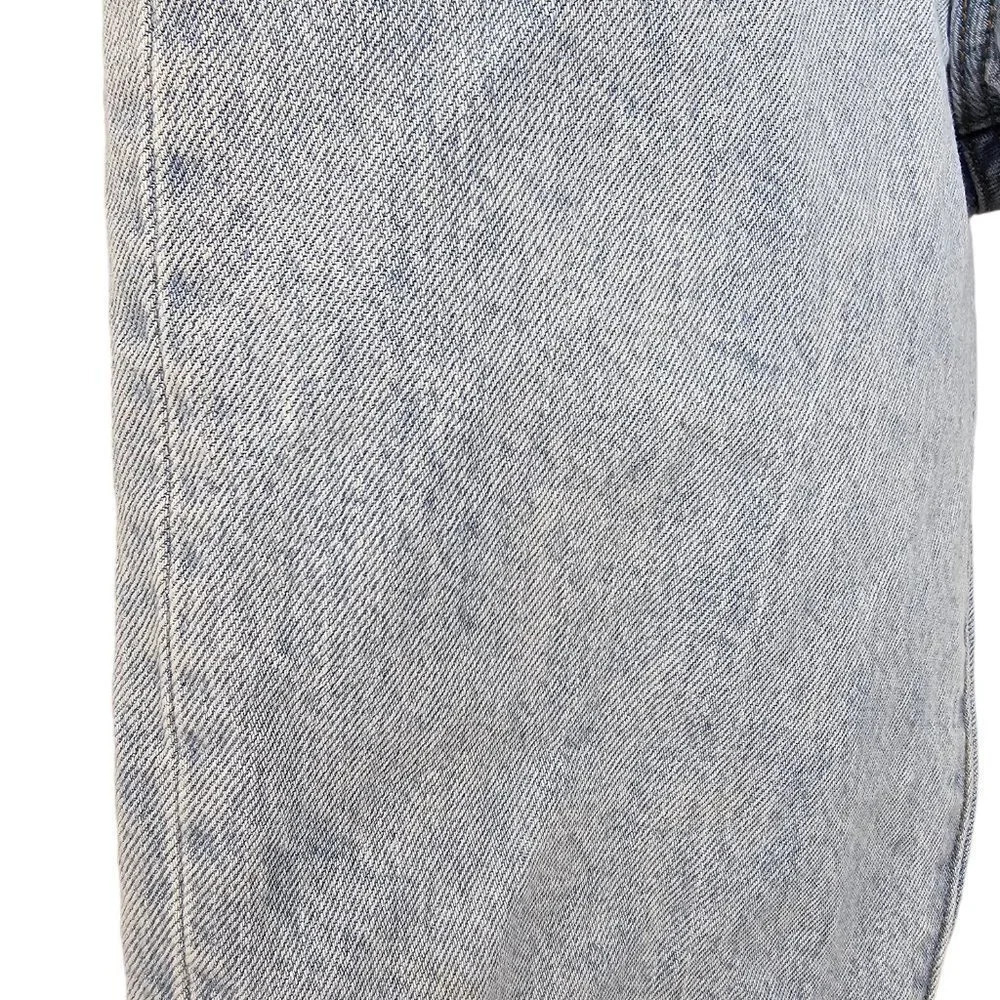 Levi's High Rise Light Blue Distressed Ripped Jeans - Picture 6 of 9